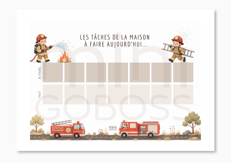 Miniature : PACK - AFFICHE INTERACTIVE "LES TÂCHES DE LA MAISON" -  8 thèmes inclus 🏡