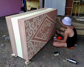 ABI RATOFF, PAINTER, STANDON CALLING, ART DEPARTMENT, PAINTED PROPS AND INSTALLATIONS, TOYS