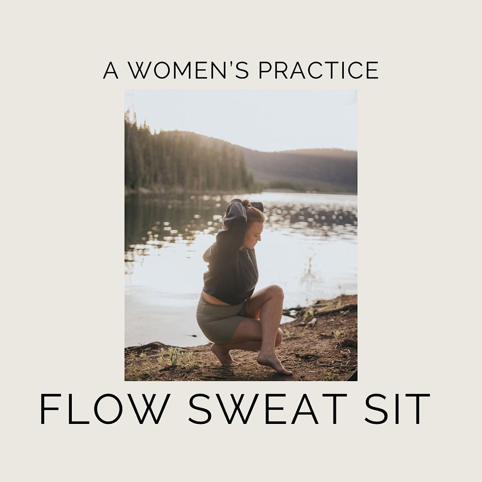 Flow, Sweat, Sit with Lindsay Kocka