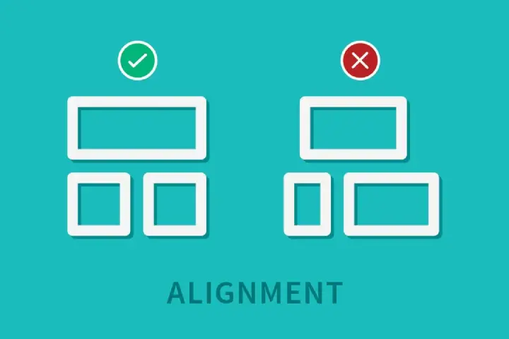 alignment in graphic design