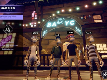 POP IN: Yuga Labs’ Bubbles Bring a New Spin To Spaces And Everyone Can Ape Into Otherside And check It Out Next Week!