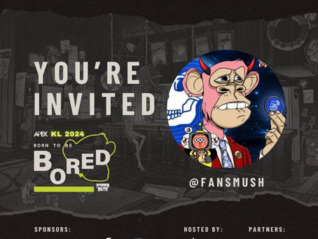 'YOU'RE INVITED': ApeCoin DAO Special Council Member Hazel And The Malaysia Ape Club Are Hosting An Event Later This Month!