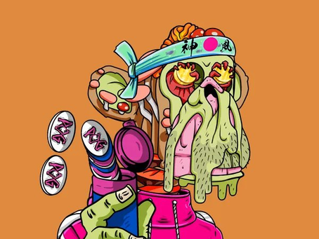 FROM POG TO PRIMATE: BAYC Member Rooster Pulls A Mutant Ape Out Of A Pog Pack!