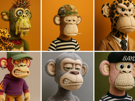 PLUSHIE PRIMATES: A New ChatGPT Image Generation Trend Has The BAYC Looking Soft!