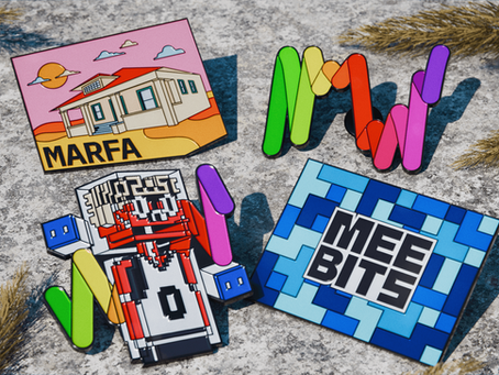 PIN PALS: Meebits’ Marfa Inspired Pin Collection Mints On ApeChain Tomorrow Morning On Blever!