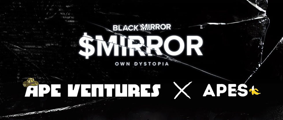 AIRDROP IN THE MIRROR: Netflix’s Black Mirror Is Dropping $MIRROR Tokens To BAYC Members Soon! But You’ll Need To Fill Out Some Forms ASAP To Ape In!