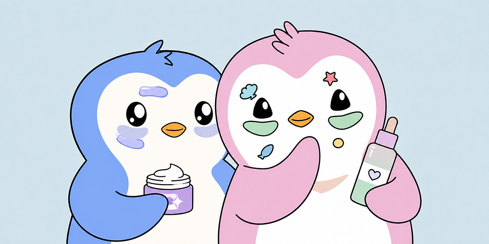 PRETTY IN PUDGY!: Pudgy Penguins Partners With Cosmetics Company SNAP To Create A Skincare Collection!