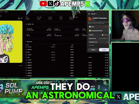 "LET'S GO BABY": Popular Crypto Streamer ApeMP5 Joins The Bored Ape Yacht Club!