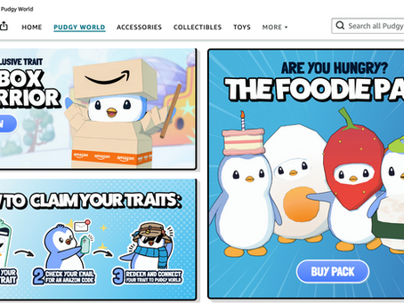 SPECIAL DELIVERY: Amazon Officially Ships To Pudgy World After Adding The Pudgy Penguins Metaverse To Its Online Marketplace!