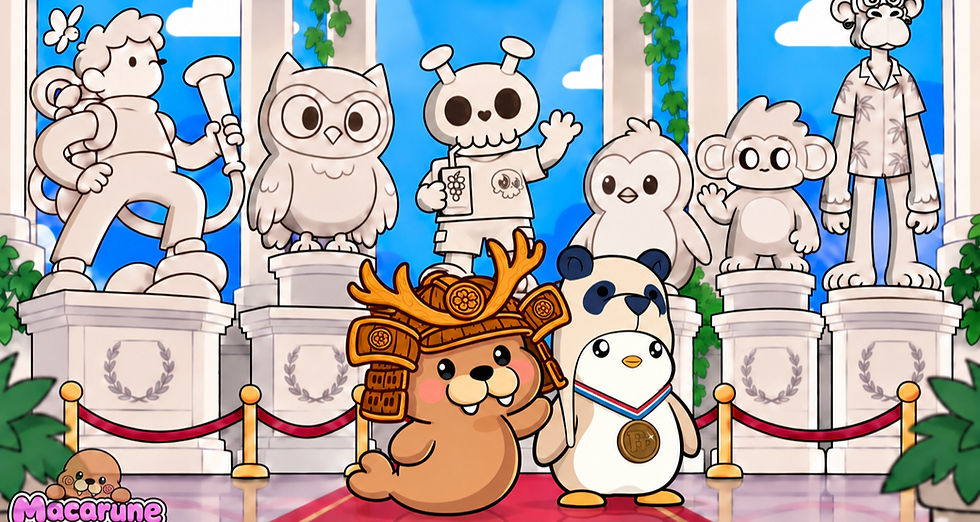 “I HELD THE PEN. JAPAN PUT THE SOUL IN.”: Pudgy Penguins’ Yummy Found Inspiration In The Land Of The Rising Sun And Now He’s Bringing WagyuBrands’ Macarune To Robinhood Chain!