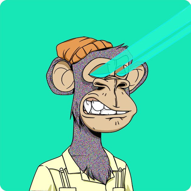 CLEAR EYES, BLUE BEAMS, CAN'T LOSE: BAYC Member DJ Basiks Purchases A Blue Beams Ape For 40 Eth Or $71K!