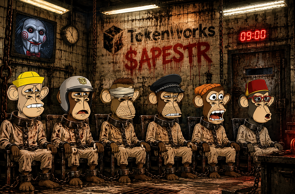 TRICK OR TRAPPED: A TokenWorks Exploit Leaves 21 BAYC NFTs Stuck Inside The $APESTR Contract!