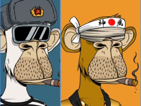 Sunday's Are For Smokes: This BAYC Member Bought A Pair of Cigar Smoking Apes For $251K