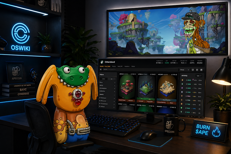 BUILT DIFFERENT: OSWiki Is Building A Marketplace For The Yuga Labs Community!