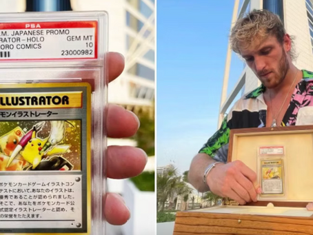 GOTTA CATCH THE GRAIL: Logan Paul’s PSA 10 Pikachu Illustrator Auction Closes Tonight, Already Surpassing A $5.3 Million Bid!