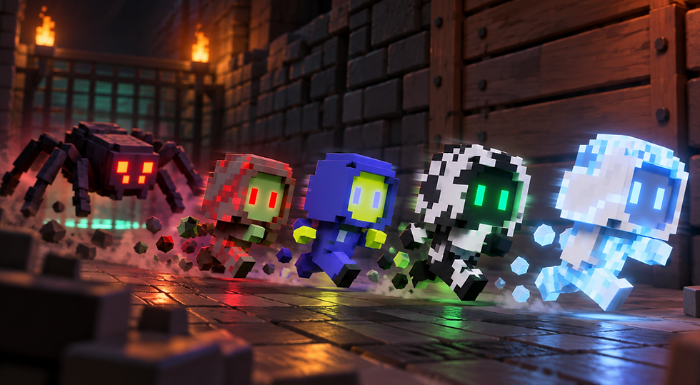 SPOOKY SCARY SECOND ACTIVATION: MeebCo Teases NightShades Escape, An All New Voxel Game With Leaderboards And Prizes Coming This Spooky Season!