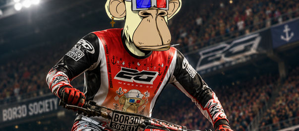 FROM THE MARSH TO THE MOTOCROSS CIRCUIT: BAYC Member  DyorJadore Is Building Bor3d Society Into A Racing Brand That's Anything But Boring!
