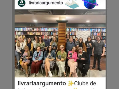 Sobre #ClubeDoLivro 📚🔭🌜🪐🚀
