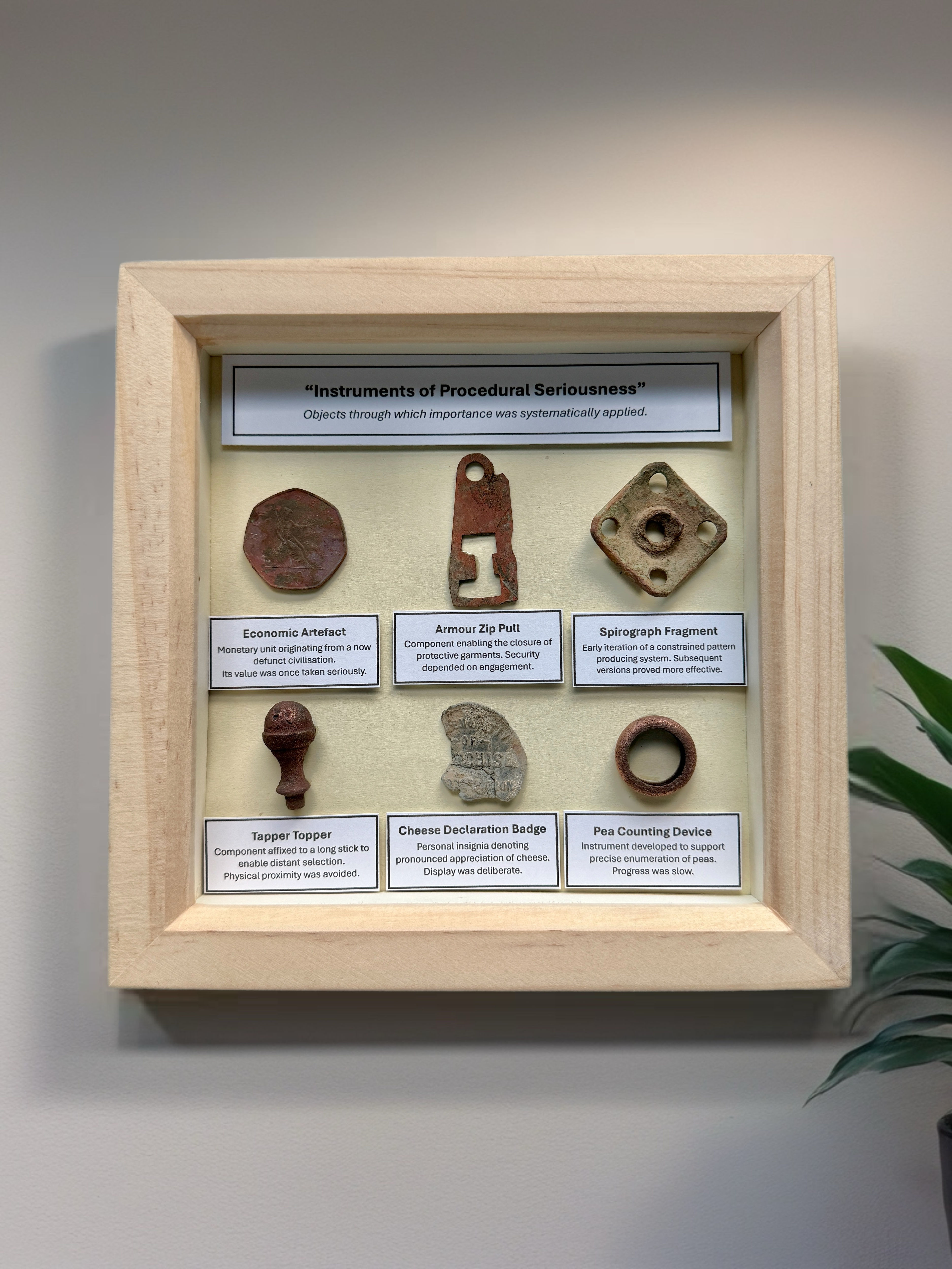 Instruments of Procedural Seriousness