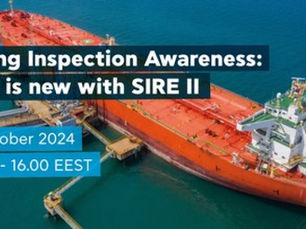 HELMEPA Course: "Vetting Inspection Awareness: What is new with SIRE II" | 9 October 2024