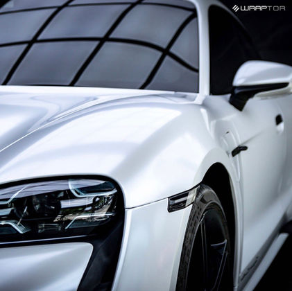 taycan wrap เปลี่ยนสี ขาวด้าน