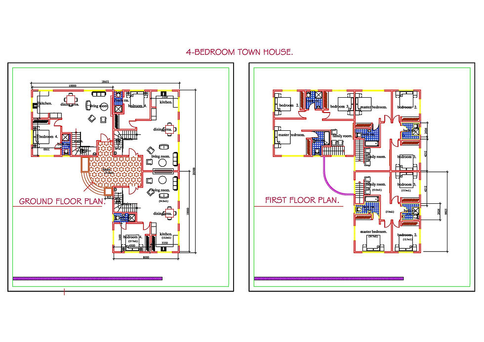4 bedroom town-houses B-H Model.pdf no grid.jpg