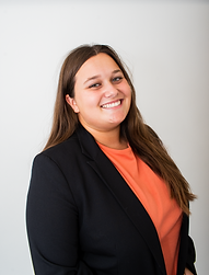 This is a headshot photo of a marketing agency employee, as this shoot was in office and quick!