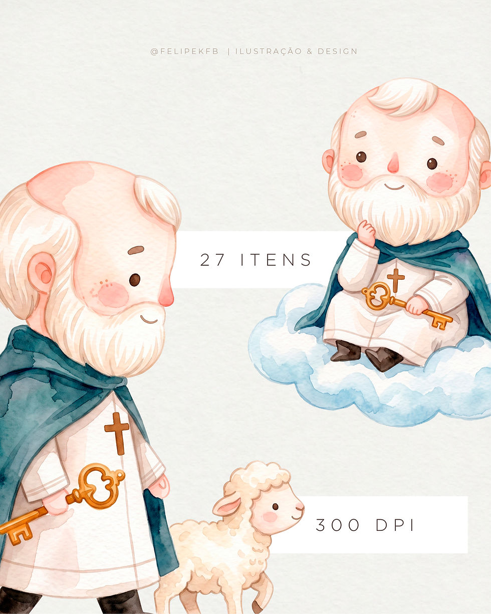 Miniatura: Kit digital - São Pedro