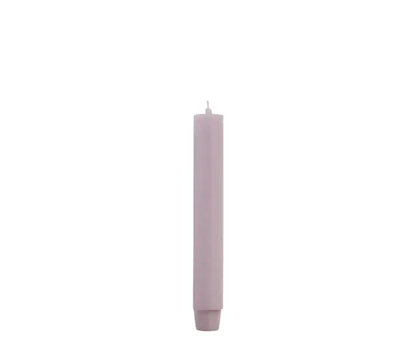 Dinerkaarsen -  lila 18 cm