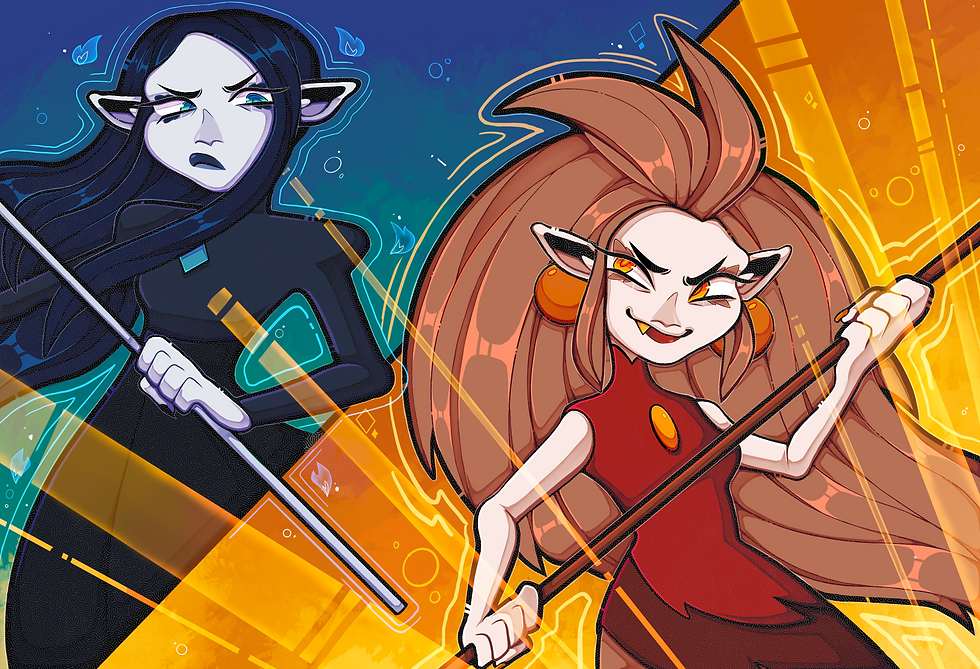 Eda and Lilith