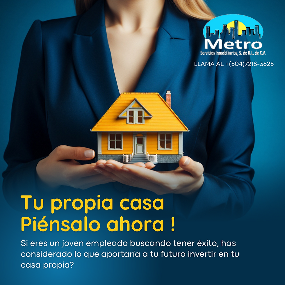 Invierte en tu futuro y asegura el éxito: considera adquirir tu propia casa hoy.