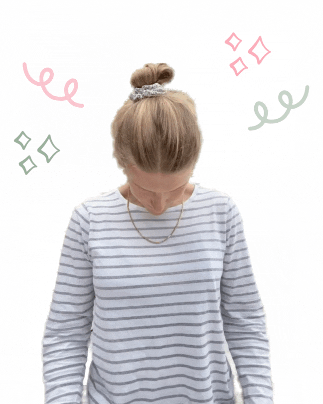 Somatic exercise for stress relief to release the neck 