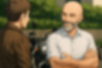 Erik talking with motercycle riders.jpg