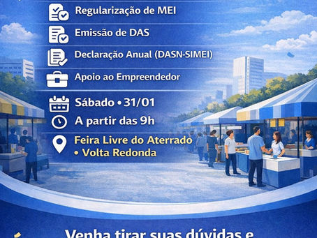 Microempreendedores de Volta Redonda recebem mutirão de atendimento gratuito neste sábado