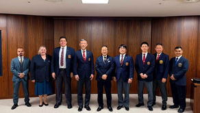 Professor de projeto de karatê na Escola Municipal Fábrica do Saber recebe capacitação técnica no Japão