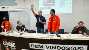 "Família Bolsonaro é gestora de um projeto de recolonização da América Latina", diz Lindbergh Farias durante congresso de petroleiros em Duque de Caxias