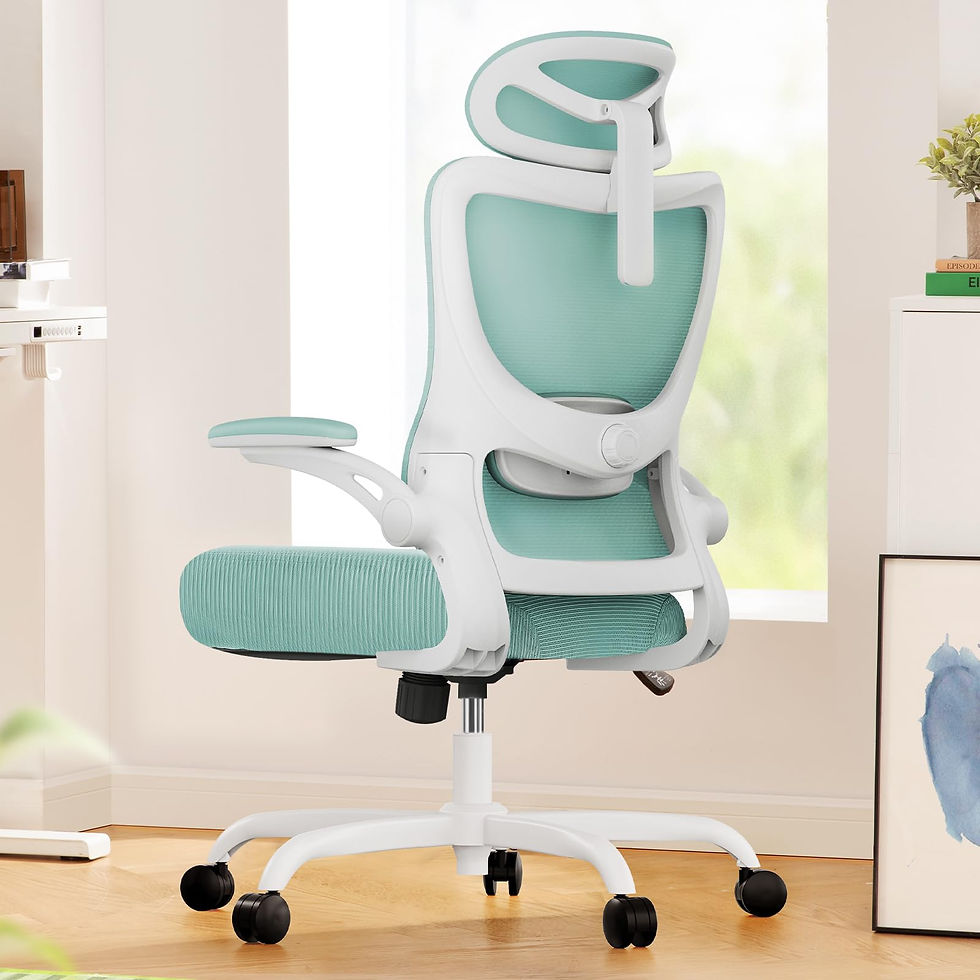 Thumbnail: Marsail Ergonomic Office Chair: Office Desk Chair with High Back Mesh and Adjust