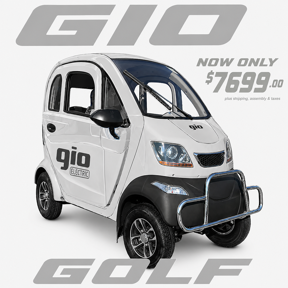 Thumbnail: GIO GOLF  (ENCLOSED MOBILITY SCOOTERS)