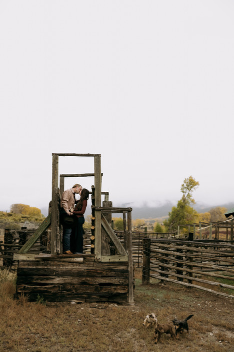 Colorado Western Engagement Photos, Mountain Engagement, Aspen Colorado Photographer, Denver Colorado Photographer, Colorado Springs Photographer, Colorado Film Photographer, Jackson Hole Western Photographer