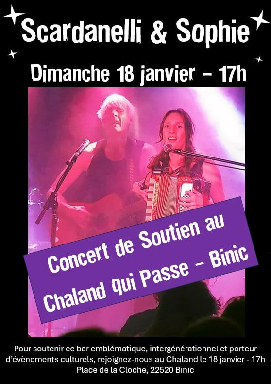 WE de soutien : Scardanelli et Sophie