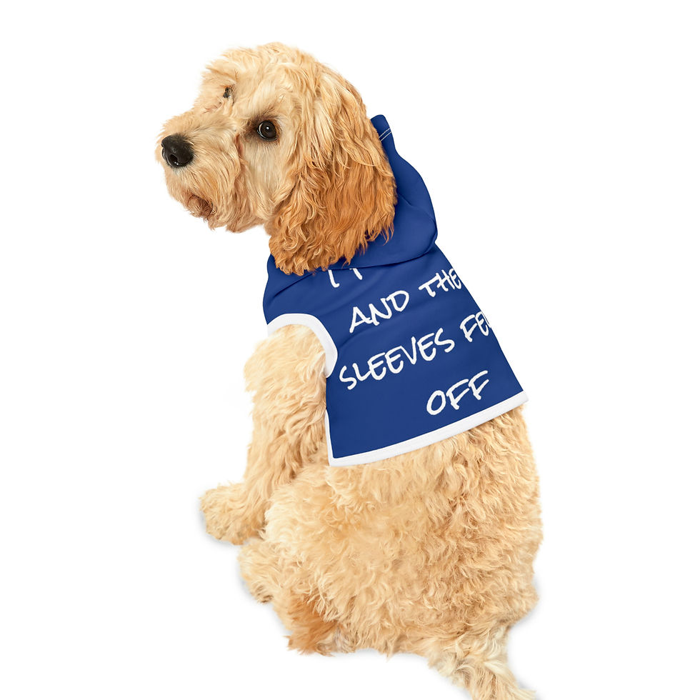 Thumbnail: "I Flexed and the sleeves fell off" - Pet Hoodie