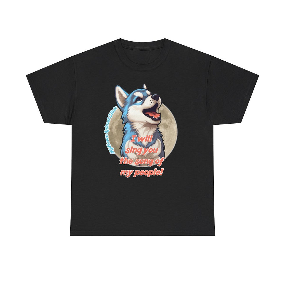 Thumbnail: "Husky Song" Unisex Heavy Cotton Tee (6/20)
