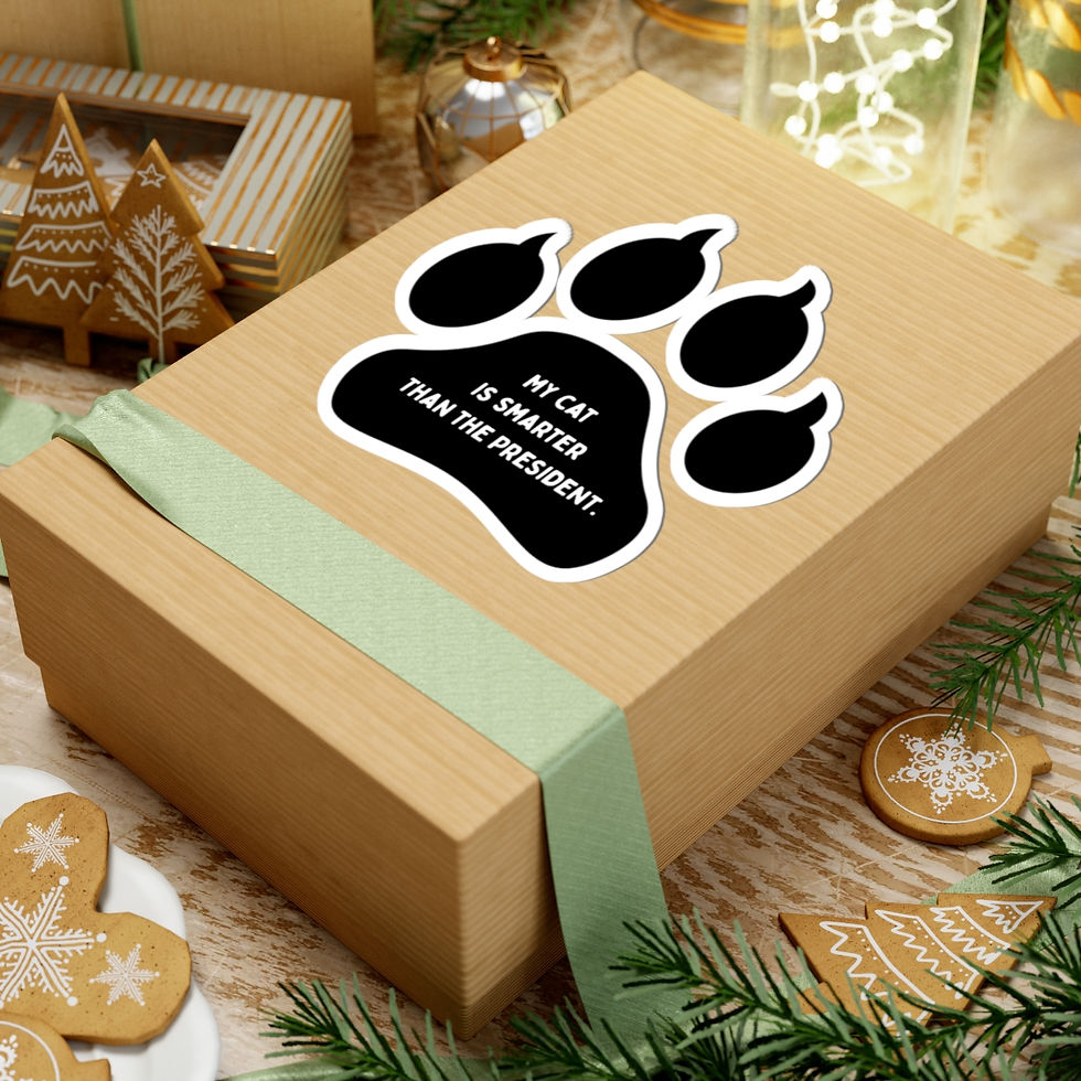 Thumbnail: Sticker - "My Cat Is Smarter Than The President."