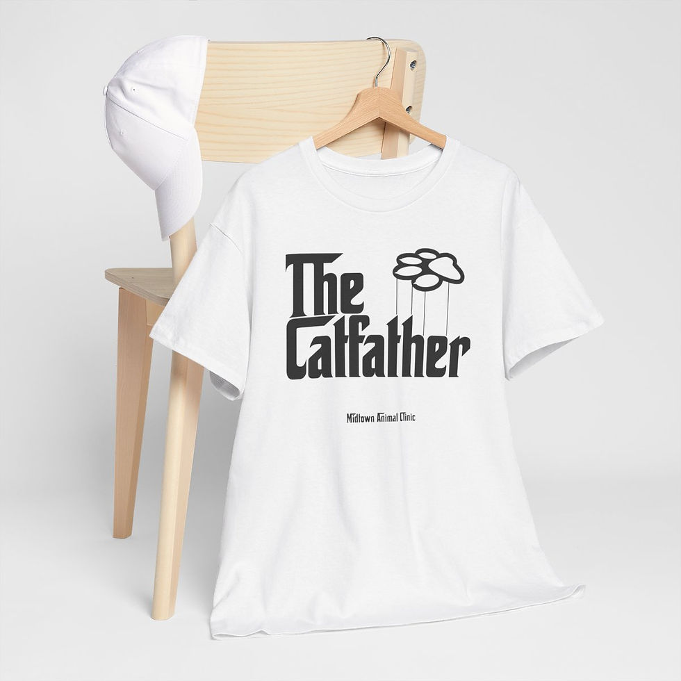 Thumbnail: "The Cat Father" Unisex Heavy Cotton Tee (6/20)