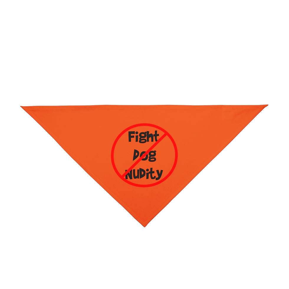 Thumbnail: "Fight Dog Nudity"- Pet Bandana
