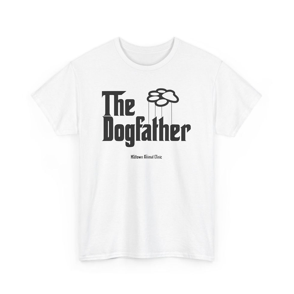 Thumbnail: "The Dog Father" Unisex Heavy Cotton Tee (6/20)
