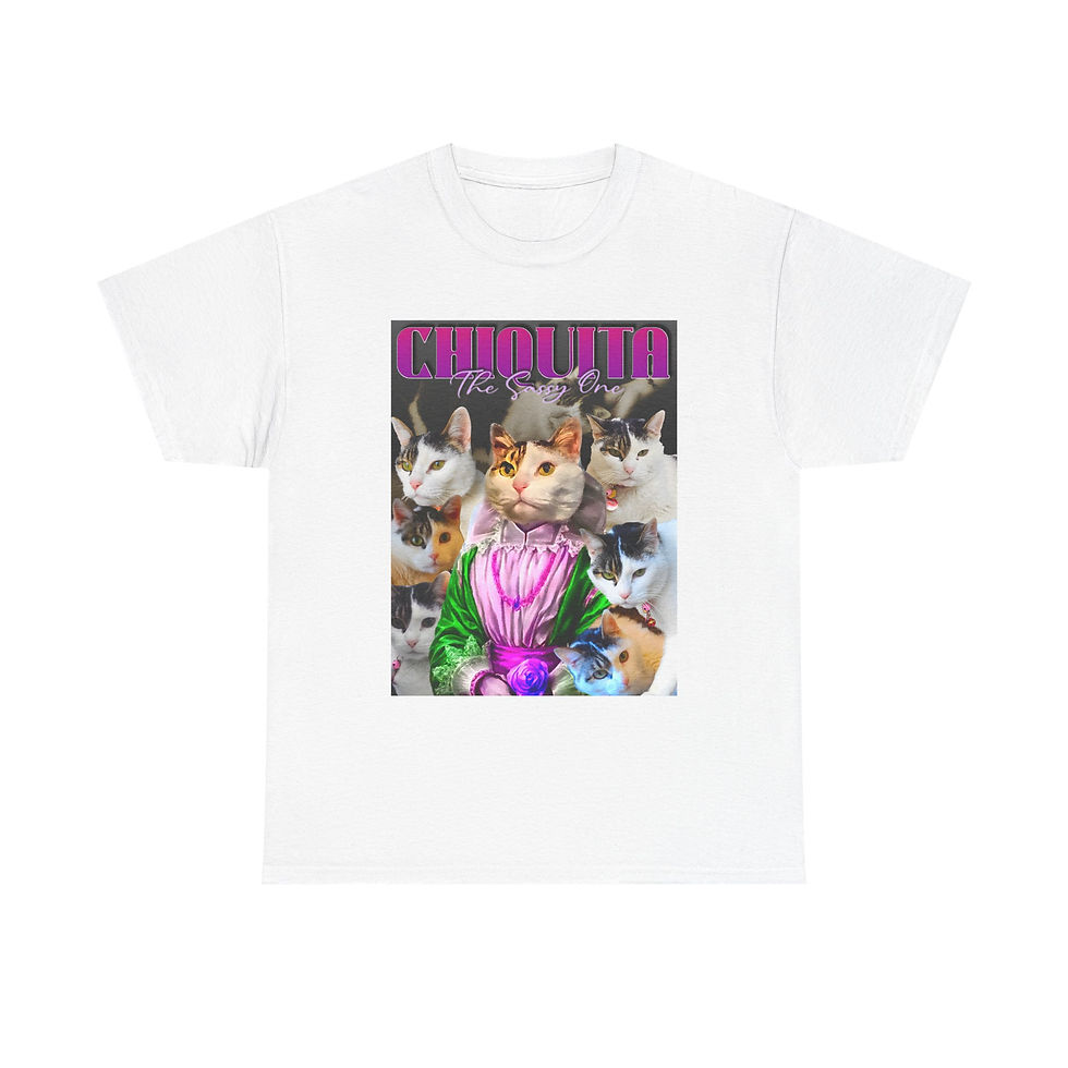 Chiquita's 90s Album Cover - Unisex Heavyblend Cotton Tee