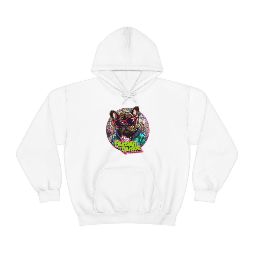Thumbnail: Unisex "French Prince of Mountainaire" Heavy Blend™ Hooded Sweatshirt