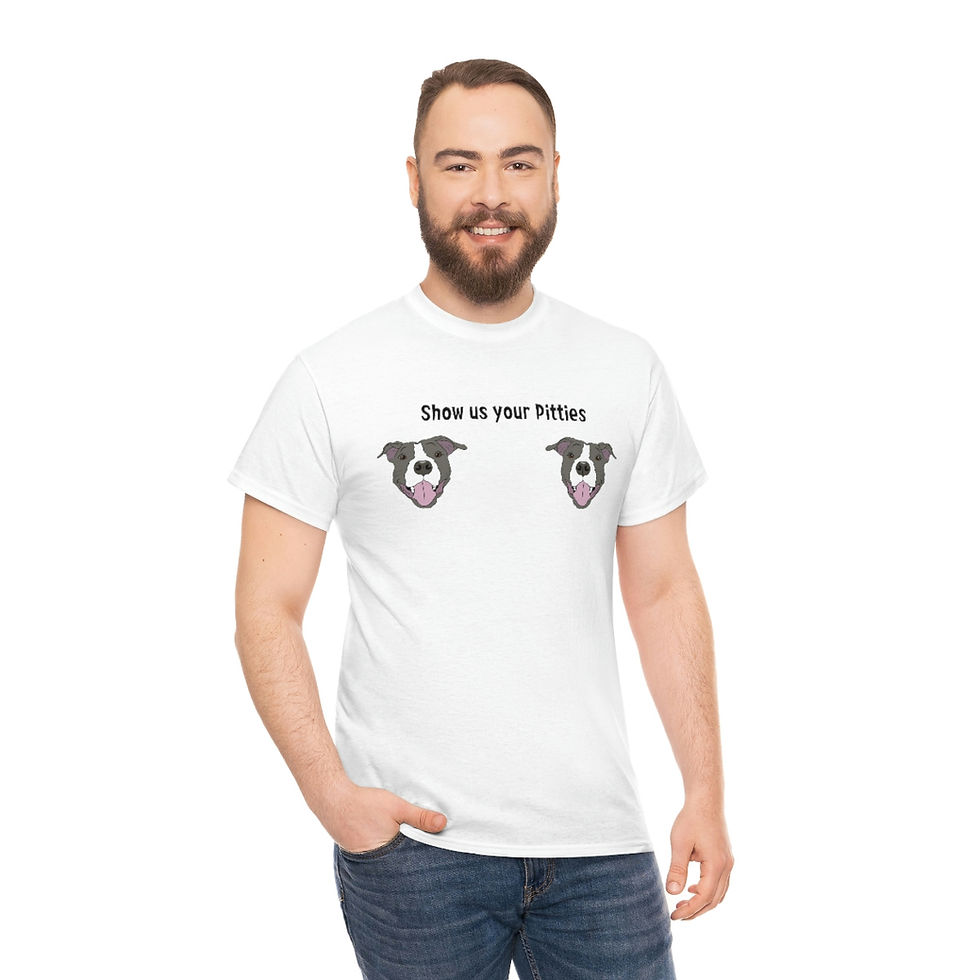 Thumbnail: Midtown's NSFW "Show us your pitties!" Unisex Heavy Cotton Tee