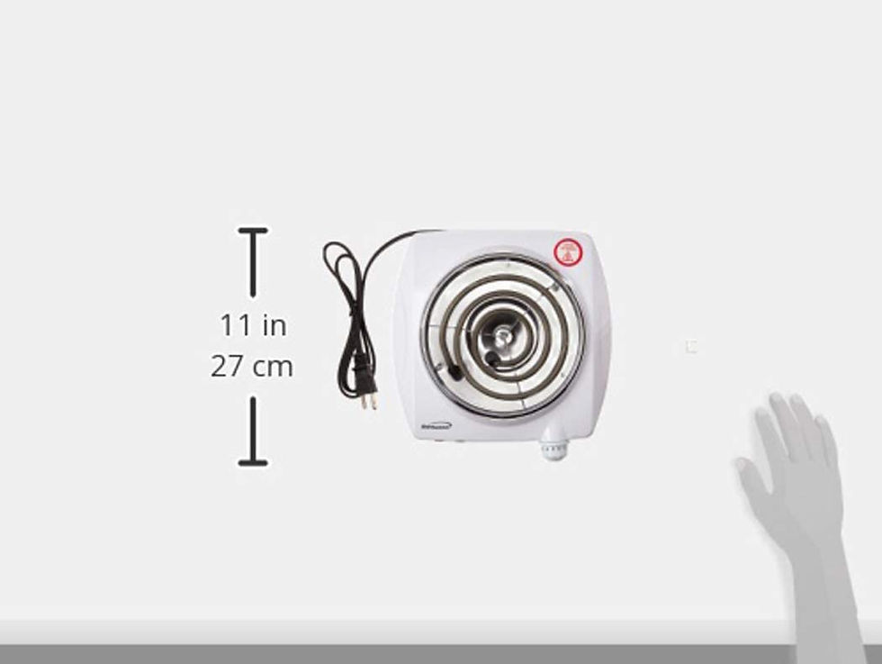 Thumbnail: Brentwood 1000w Single Electric Burner